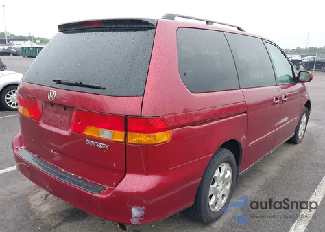 2003 Honda Odyssey Ex-L из США, поврежденный, VIN 5FNRL18993B009180